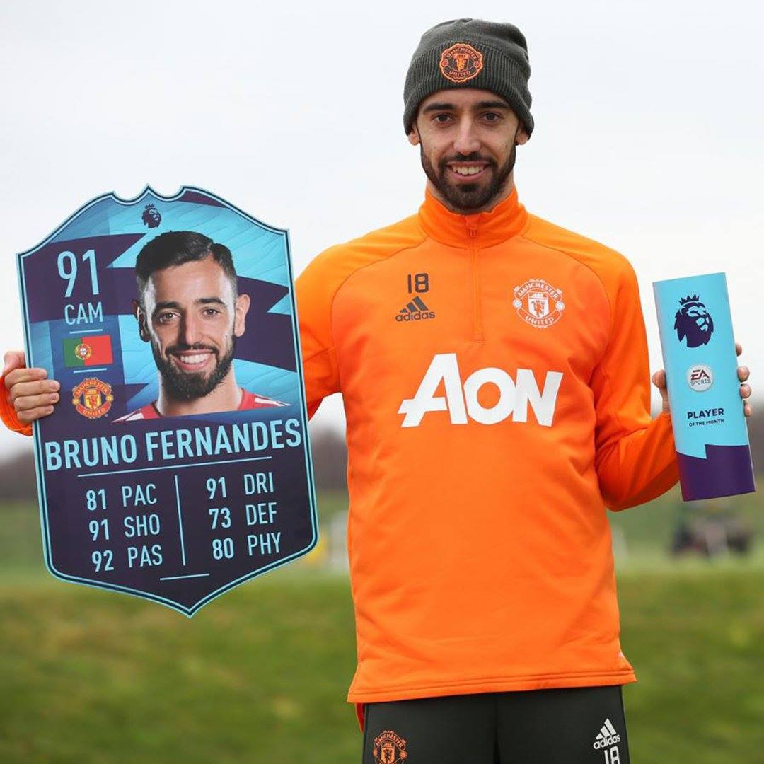 EPL Player of the Month, November 2020