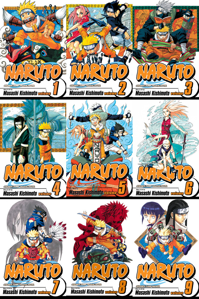 หน้าปก Naruto ที่ท่านชอบที่สุด 3 เล่ม มีเล่มไหนบ้าง [มีรูปให้ดู]