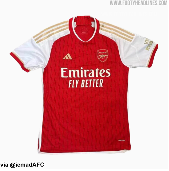 Arsenal 23-24 home and away kits