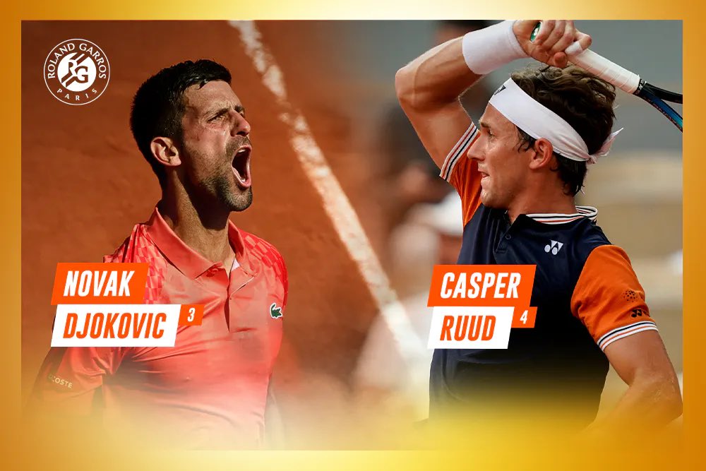 [LIVE] Novak Djokovic vs Casper Ruud French Open 2023 Final