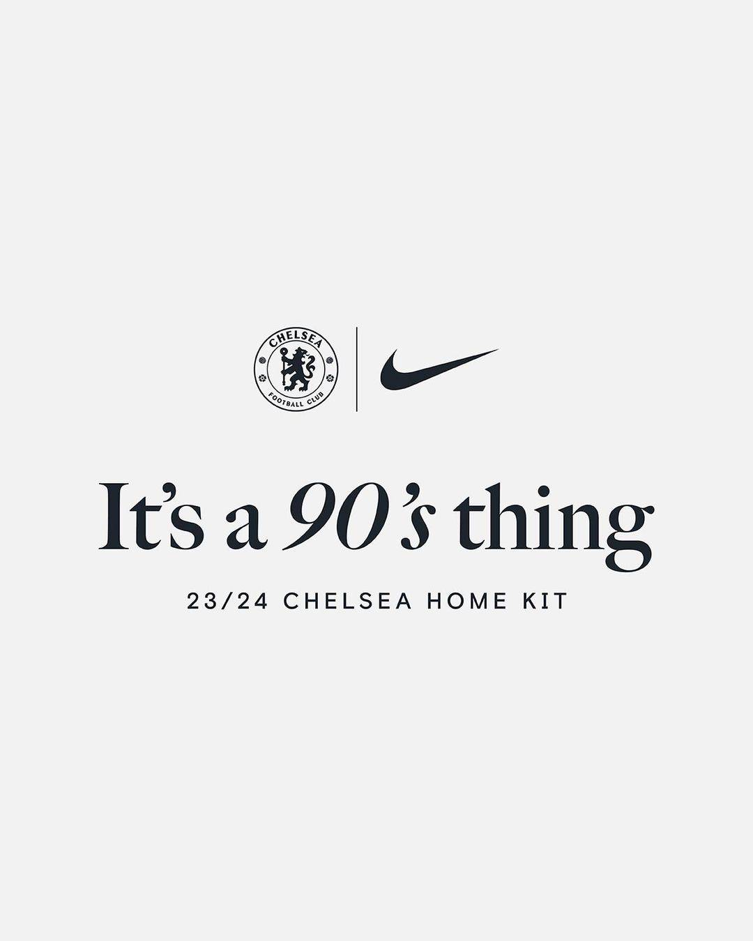 (Official) Chelsea Home Kit 2023/24 It's a 90's thing
